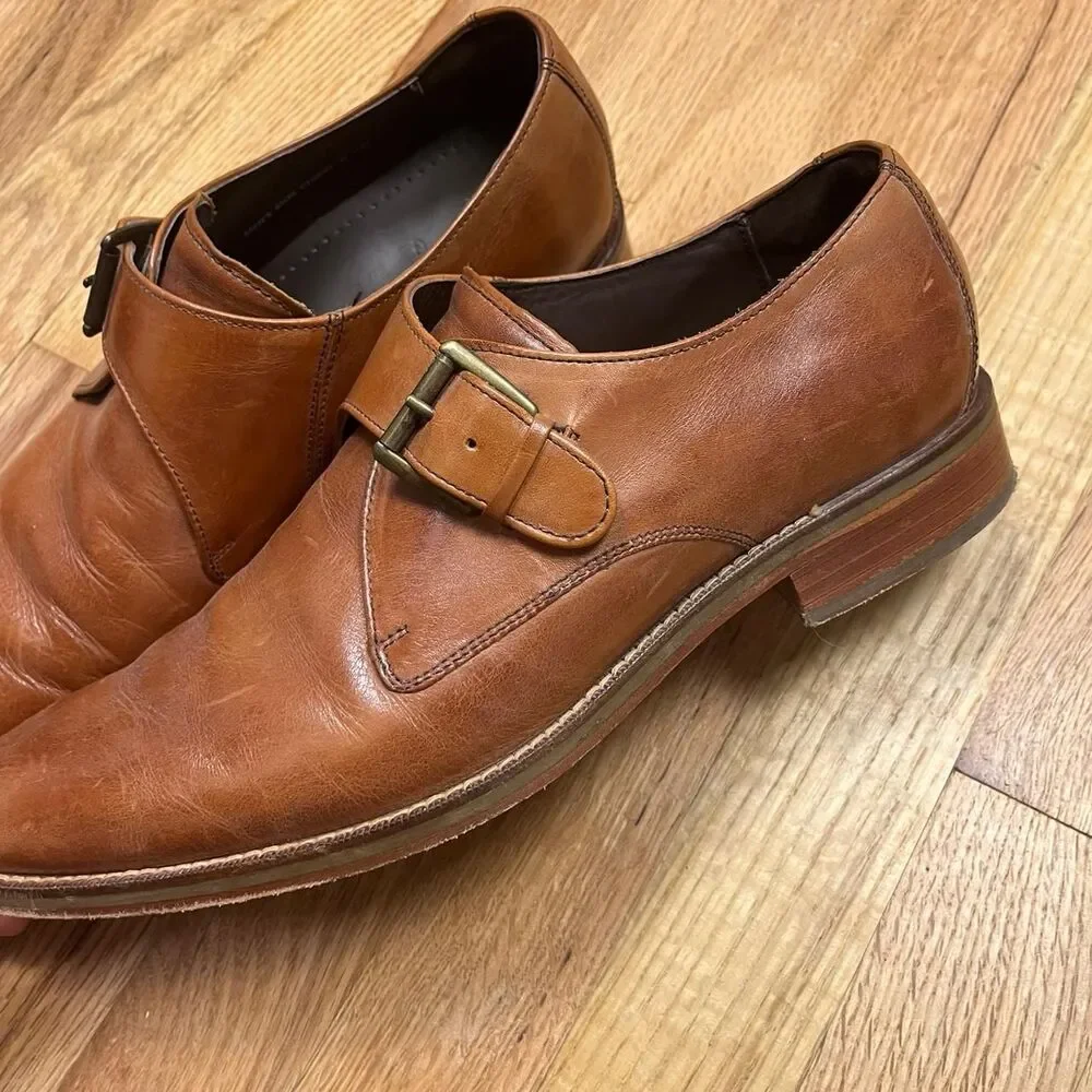 Cole-haan Men's Brown and Tan Oxfords